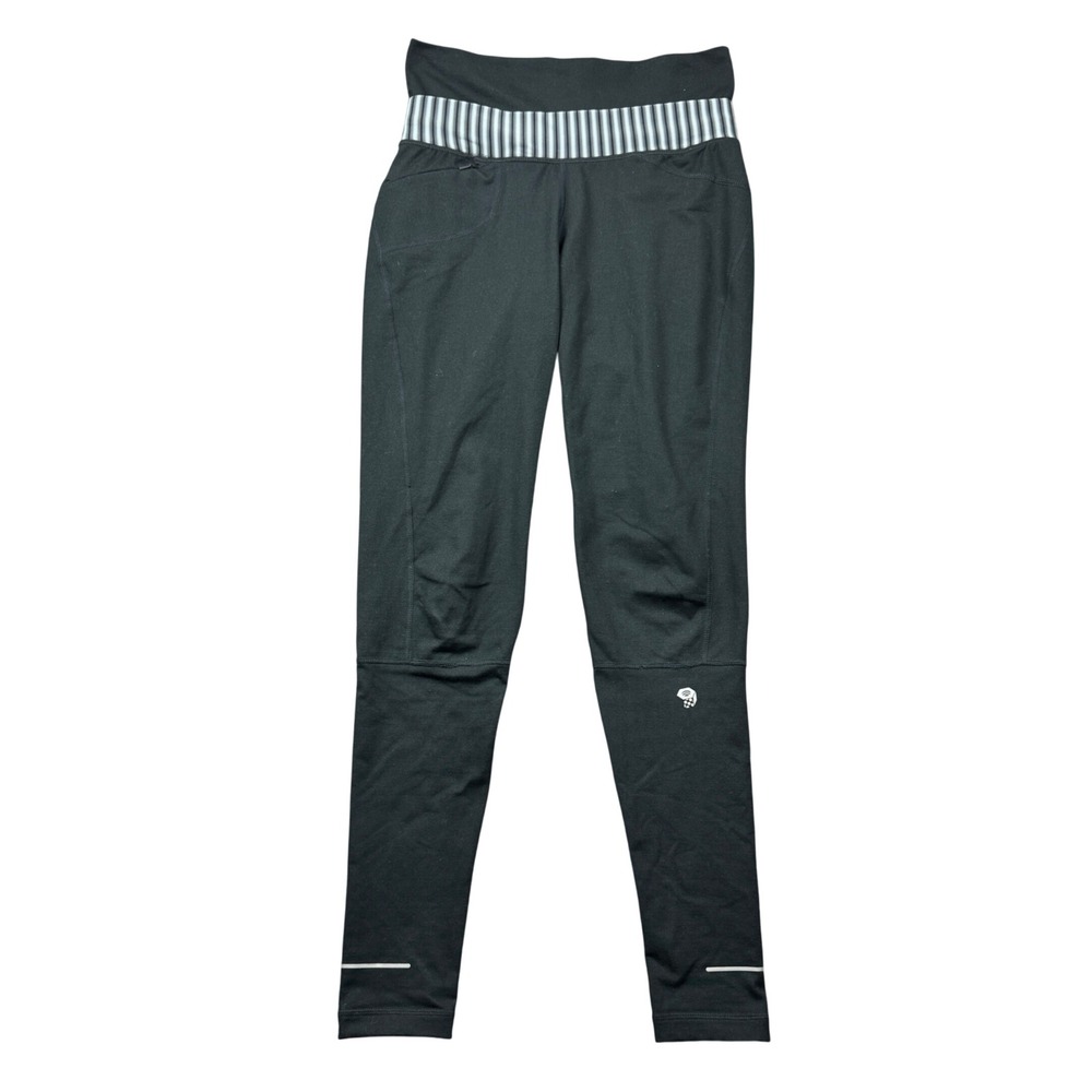 Mountain Hardwear Womens Small Black Outdoors Running Leggings Granola Hiking